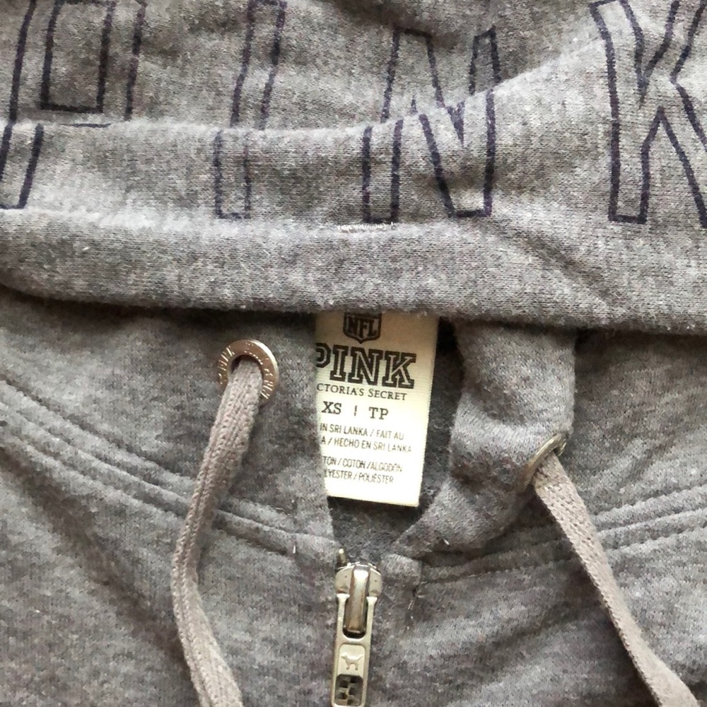 Victoria’s Secret Pink Houston Texans zip Hoodie - Picture 3 of 4